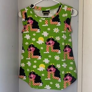 Nooworks Checkered Ladies Muscle T